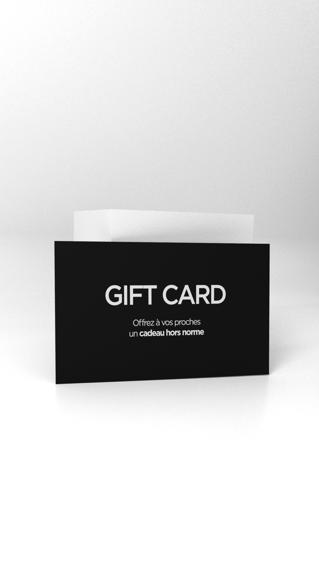 Carte cadeau SHADES SUR-MESURE