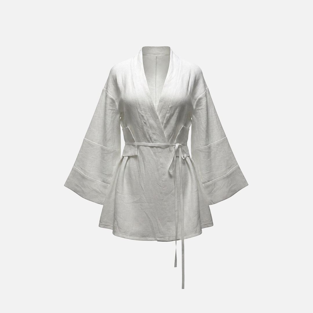 Kimono #6 bis blanc
