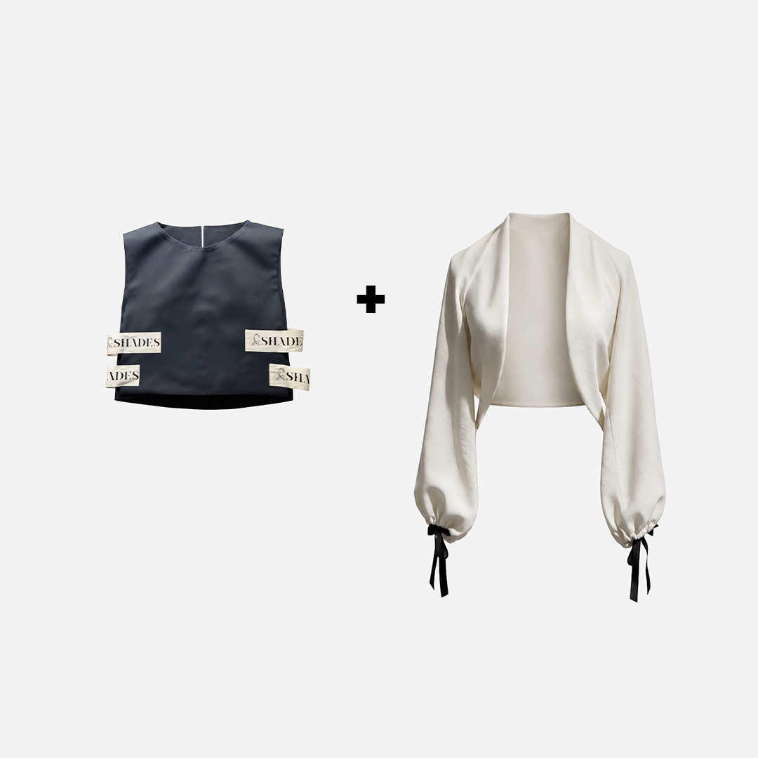 Ensemble top #22 + pardessus