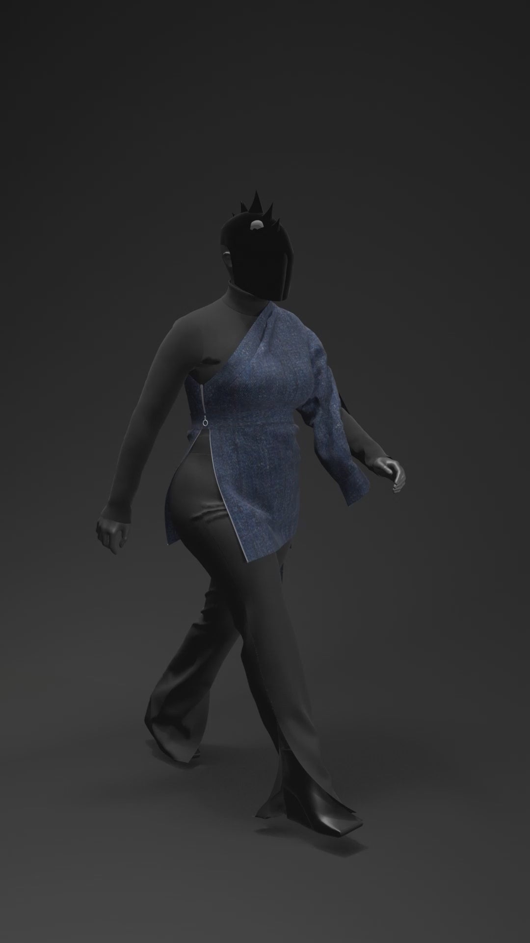 Kimono asymétrique #17