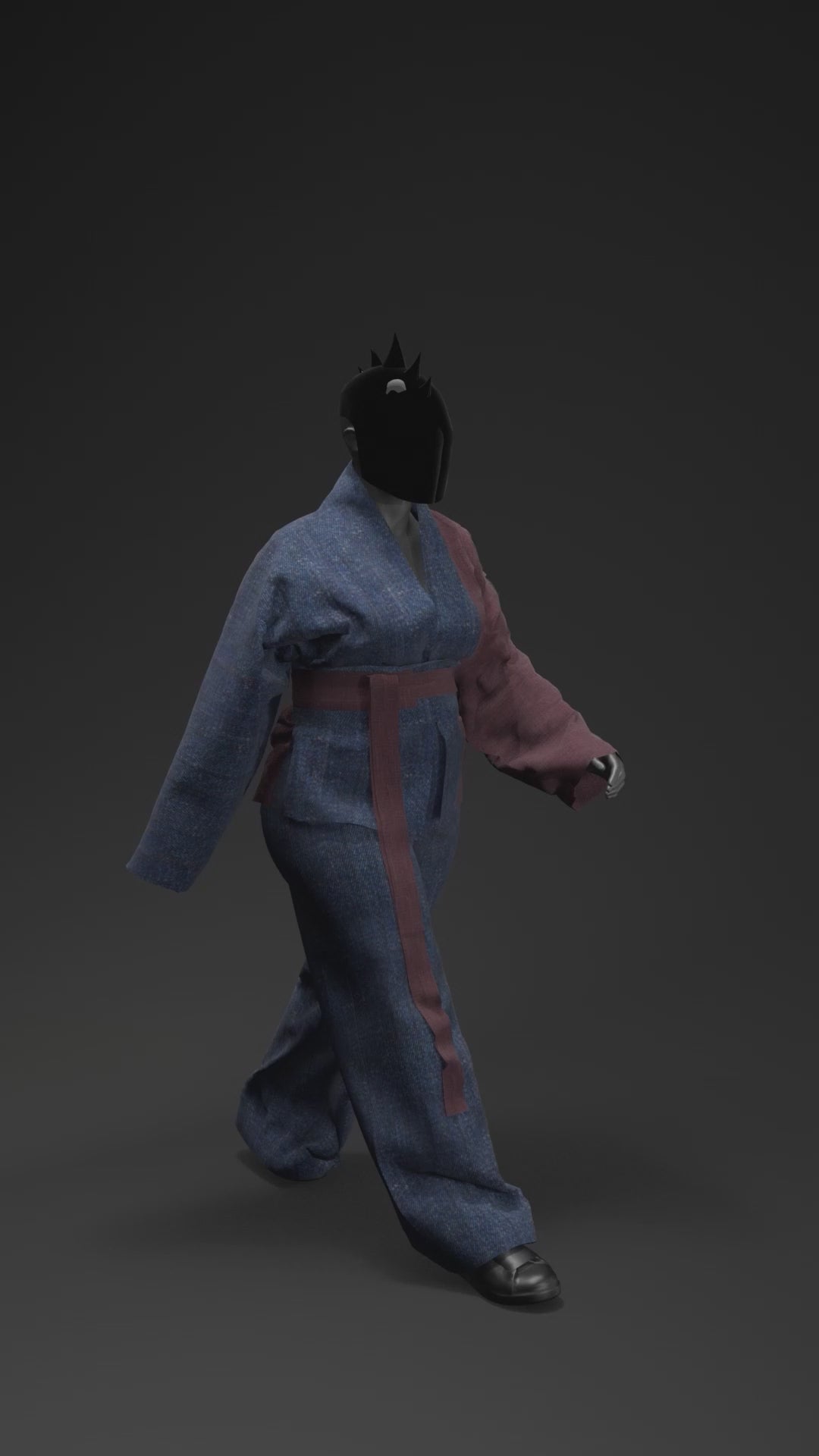 Kimono bi-matière #20